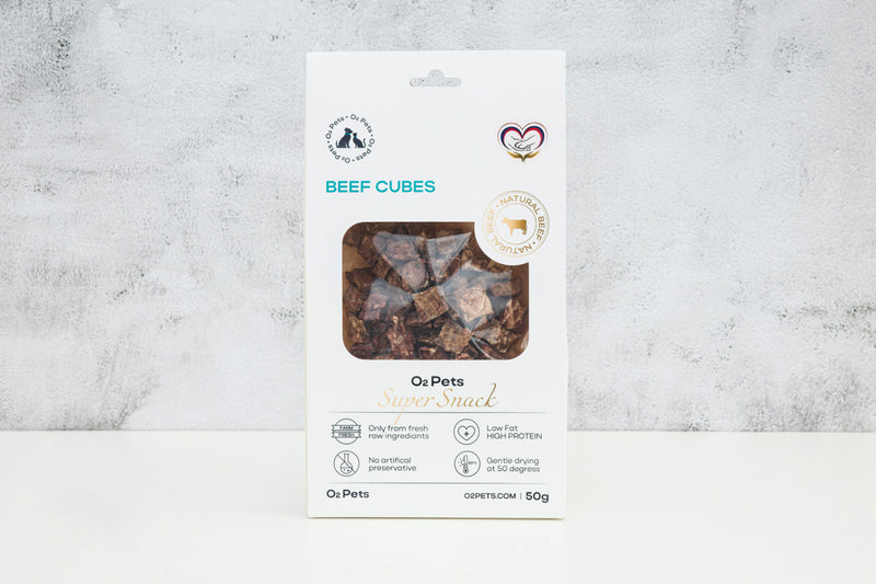Beef Cubes, 50g