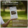 Beef Cubes, 50g