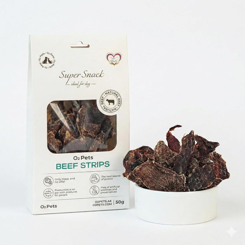 Beef Strips, 50g